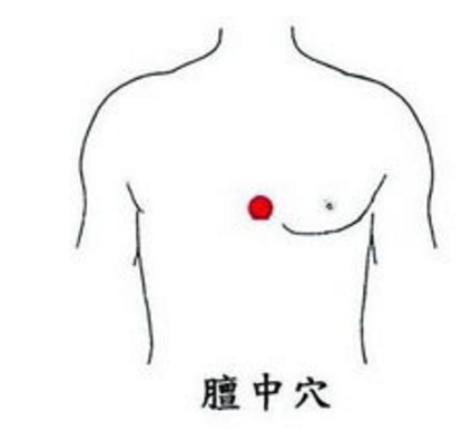 艾灸膻中穴 艾灸膻中穴